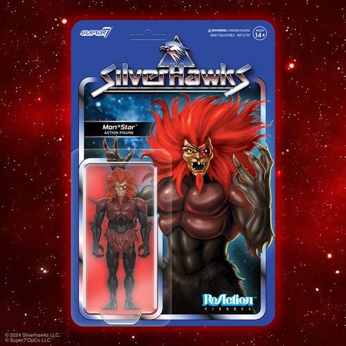 SilverHawks Mon*Star (Pre-Transformation) 3 3/4-Inch ReAction Figure