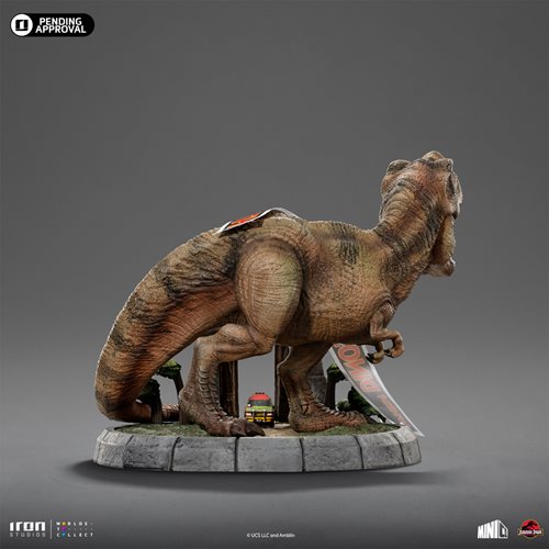 Jurassic Park T-Rex Illusion Deluxe MiniCo Figure