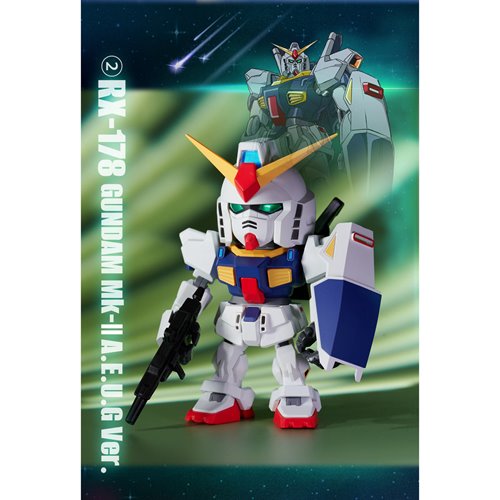 Zeta Gundam Transformation QMSV Mini Q MSV Mini-Figure Case of 8