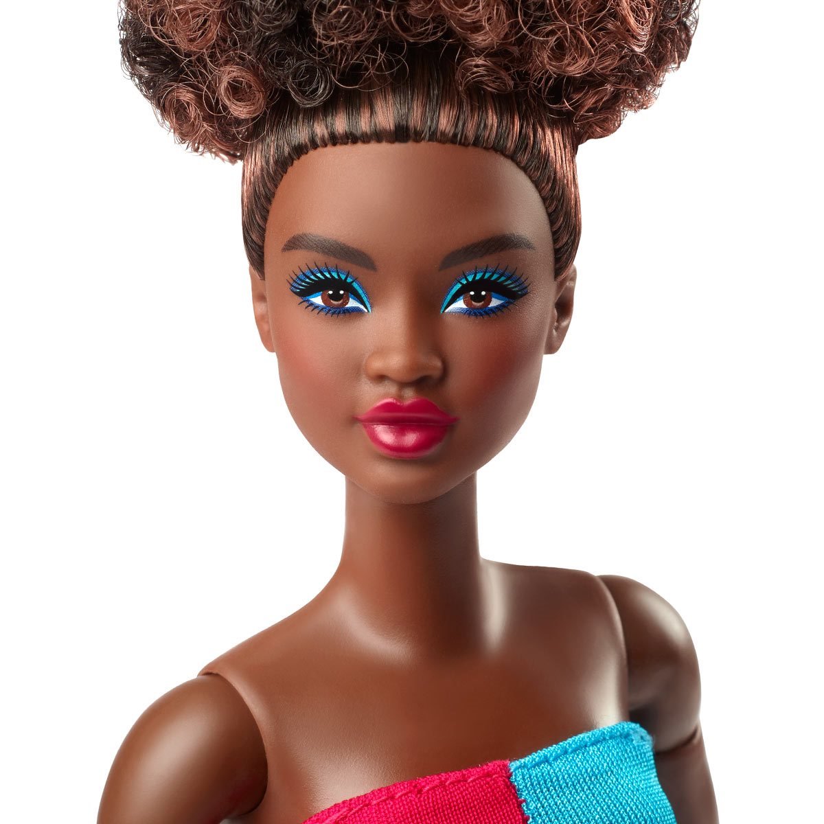 verwijderen Bijzettafeltje melk Barbie Looks Doll #14 with Black Updo - Entertainment Earth
