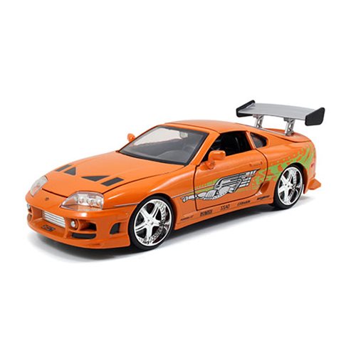 Fast and the Furious 1995 Toyota Supra 1:24 Scale Die-Cast Metal Vehicle