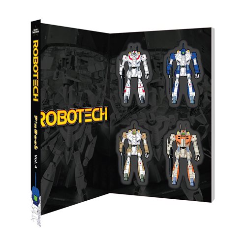 Robotech Volume 4 Pin Book Set