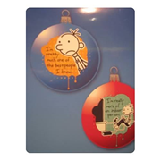 Diary of a Wimpy Kid Printed Glass Ball Ornament Case