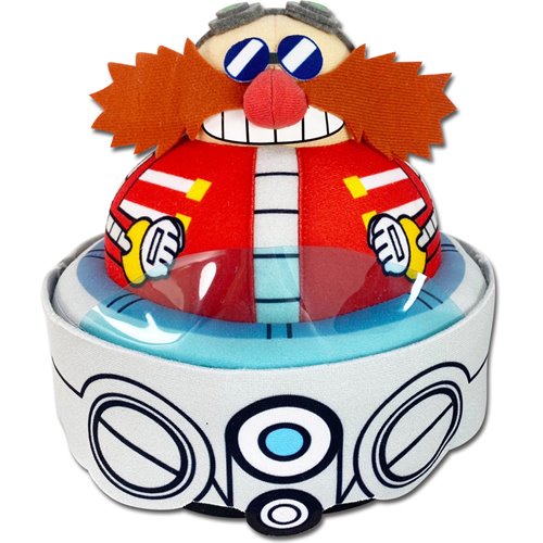 Sonic the Hedgehog Dr. Eggman Mobile 8-Inch Plush