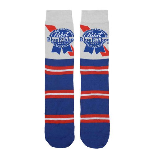 Pabst Blue Ribbon Crew Sock 2-Pack in a Beer Can