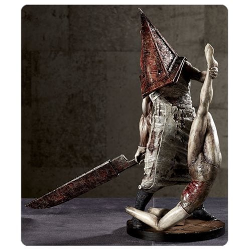 Red Pyramid Thing Statue by Gecco Co