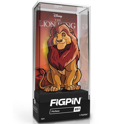 The Lion King Mufasa FiGPiN Classic 3-Inch Enamel Pin