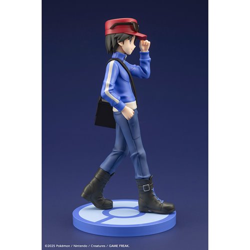 Pokemon Calem with Froakie ArtFX J 1:8 Scale Statue
