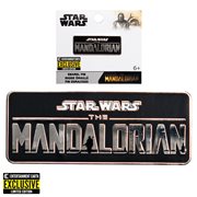 Star Wars: The Mandalorian Series Logo Enamel Pin - Entertainment Earth Exclusive