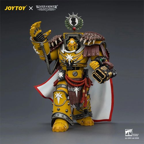 Joy Toy Warhammer The Horus Heresy Imperial Fists Lord Castellan Evander Garrius 1:18 Scale Action F