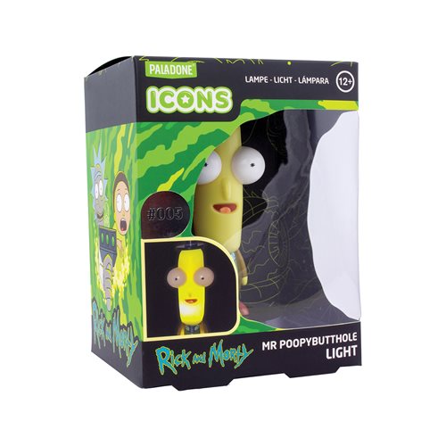 Rick and Morty Mr. Poopy Butthole Icon Light