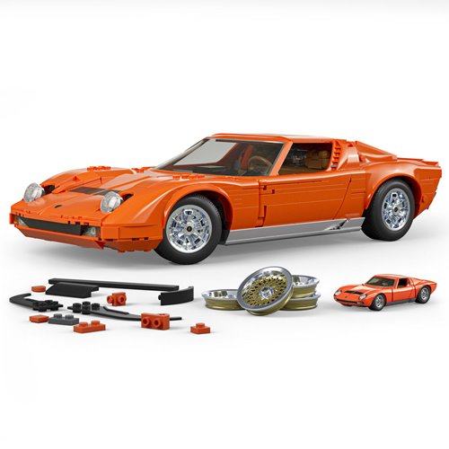 Brick Shop Hot Wheels Premium Series '71 Lamborghini Miura P400 SV