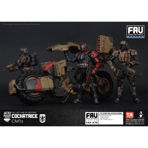 Acid Rain Cockatrice CM1s 1:18 Scale Vehicle