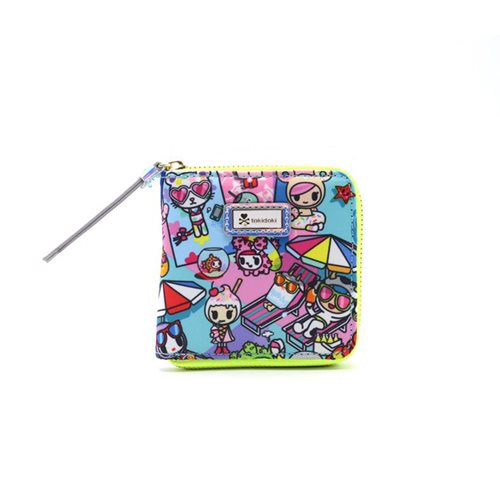 Pool Party Small Zip Around Wallet
