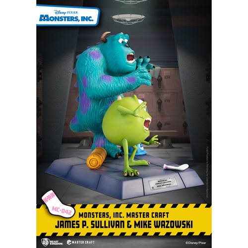 Monsters, Inc. James P. Sullivan and Mike Wazowski MC-042 Master Craft Statue