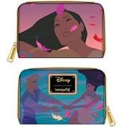 Pocahontas Scenes Zip-Around Wallet