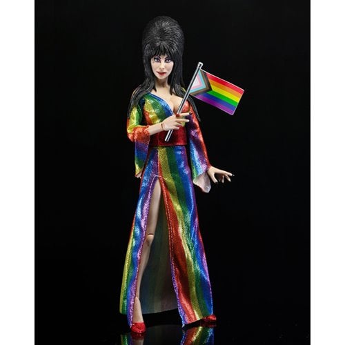 Elvira Over the Rainbow 8-Inch Scale Clothed Action Figure