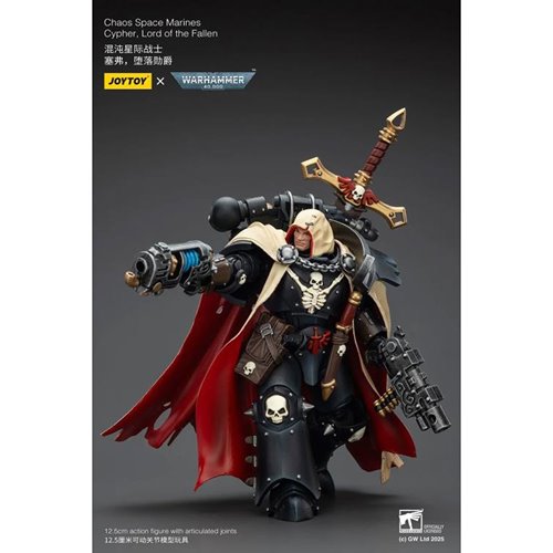 Joy Toy Warhammer 40,000 Space Marines Cypher Lord of the Fallen 1:18 Scale Action Figure