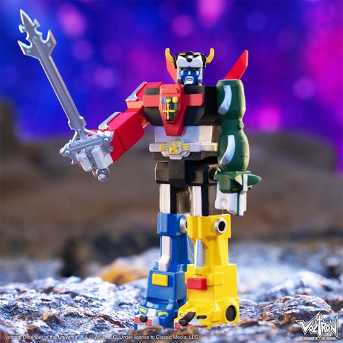 Voltron Vintage Package 3 3/4-Inch ReAction Figure - SDCC Exclusive