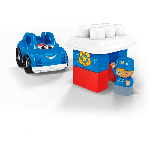 Mega Bloks Lil Vehicles Peter Police Car