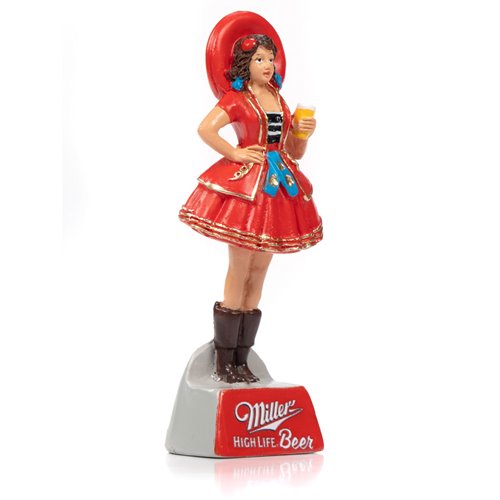 Miller High Life 1951 GMC Delivery Truck 1:24 Scale Die-Cast Metal Vehicle with Resin Miller Girl Fi