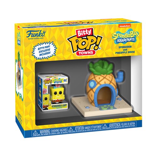 SpongeBob SquarePants with Home Bitty Pop! Town