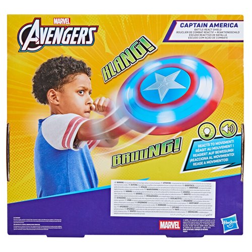 Avengers Captain America Battle-React Shield