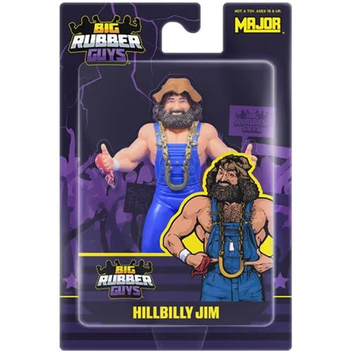 Major Big Rubber Guys Hillbilly Jim Posed Figure