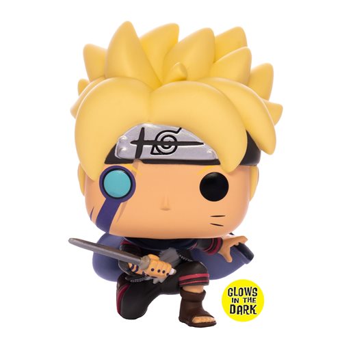 Boruto with Marks Glow-in-the-Dark Pop! Vinyl Figure - Entertainment Earth Exclusive, Not Mint