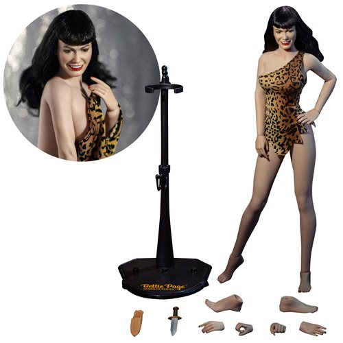 Bettie Page Queen of Pin-Ups 1:6 Scale Action Figure
