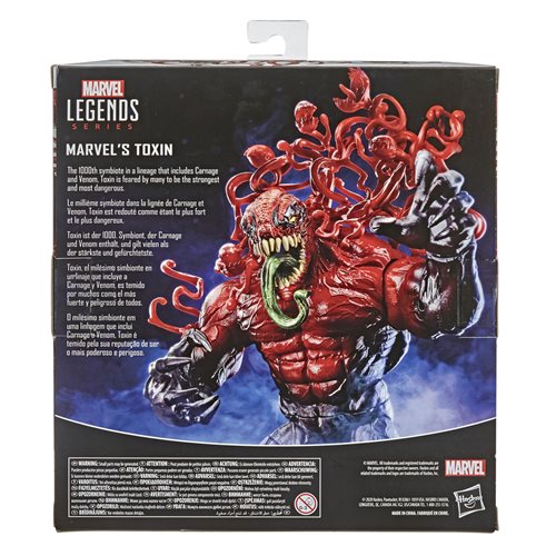 Spider-Man Marvel Legends Series 6-Inch Toxin Action Figure - Exclusive