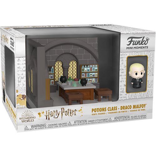 Harry Potter Draco Malfoy Mini Moments Mini-Figure Diorama Playset