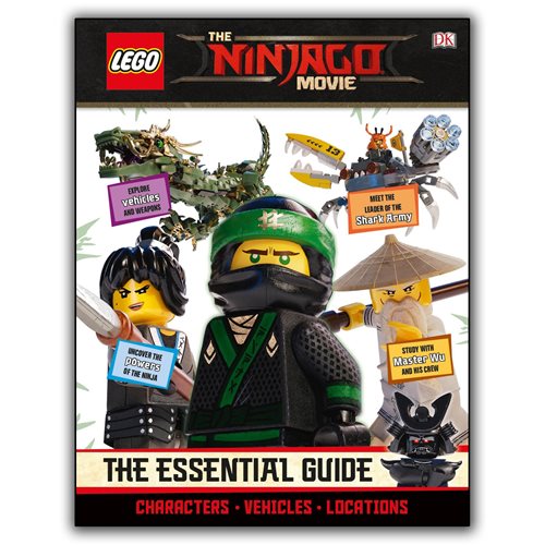 The LEGO Ninjago Movie The Essential Guide Hardcover Book