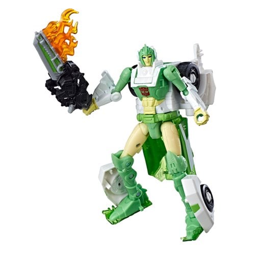 Transformers Generations War for Cybertron: Siege Deluxe Class WFC-S15 Autobot Greenlight with Dazzl