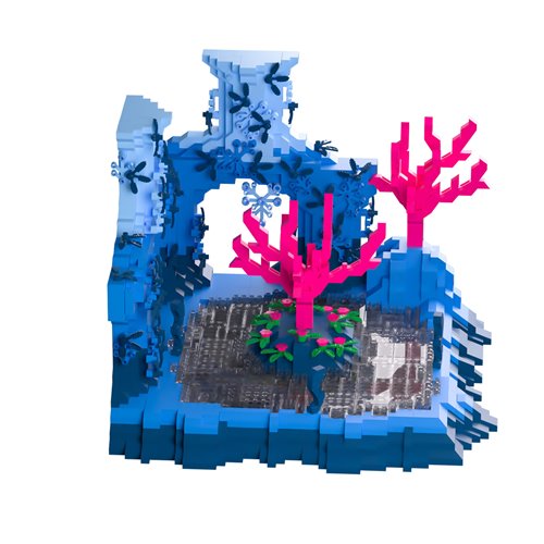 Rain World Coral Caves Miniature Brickset