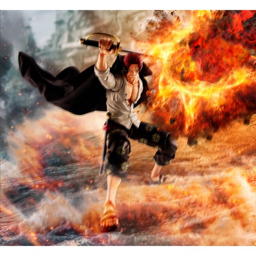 One Piece Shanks Marineford S.H.Figuarts Action Figure