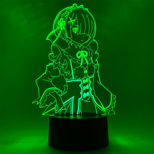 Re:Zero Ram Otaku Lamp