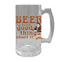 Cheers Norm Peterson Glass Stein