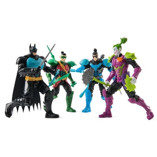 Batman Ninja Strike Weapon Warriors Mix 2 6-Inch Action Figure Case of 4