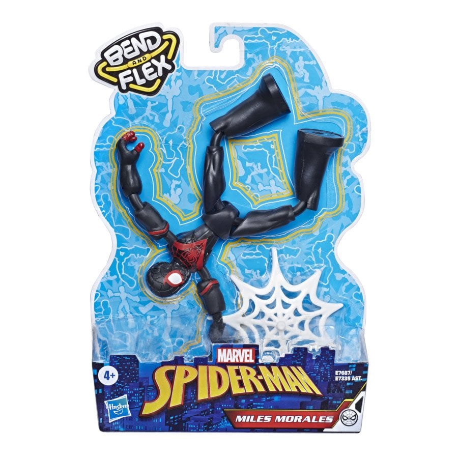 Spider-Man Bend and Flex Miles Morales Kid Arachnid Action Figure