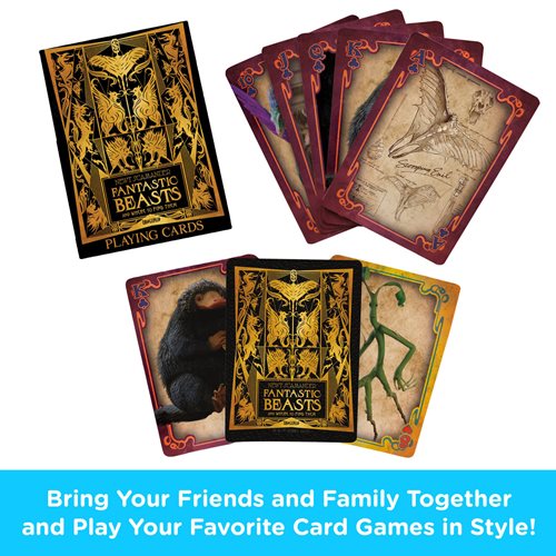 Fantastic Beasts Playing Cards