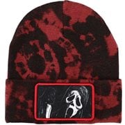 Ghost Face Sublimated Patch Washed Beanie