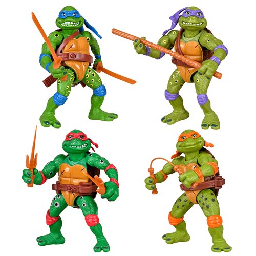 Teenage Mutant Ninja Turtles Classic 1990 Movie Star Turtles Action Figure 4-Pack