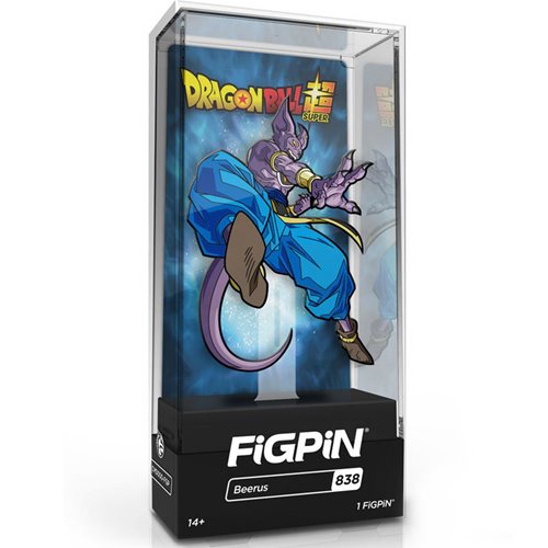 Dragon Ball Super Beerus FiGPiN Classic 3-Inch Enamel Pin