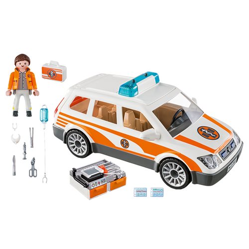 Playmobil 70050 Rescue 911 Emergency Car with Siren