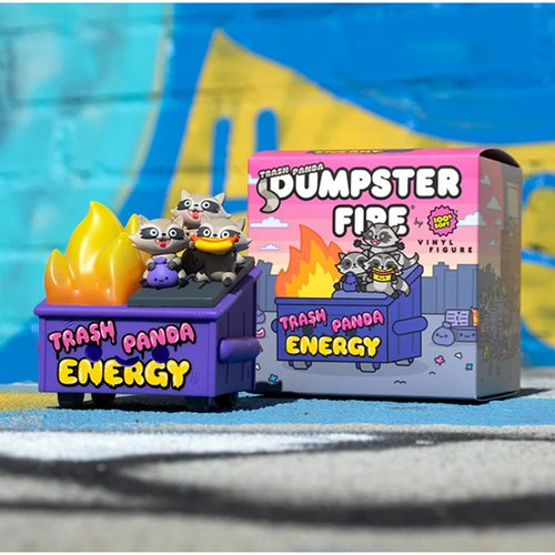 Lil Dumpster Fire Trash Panda Energy Vinyl Figure