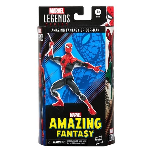 Spider-Man Marvel Legends 60th Anniversary Amazing Fantasy Spider-Man 6-inch Action Figure