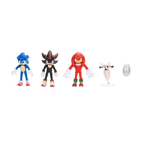 Sonic 3 Movie 2 1/2-Inch Wave 1 Mini-Figure 5-Pack