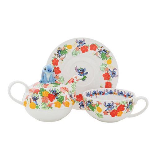 Disney English Ladies Lilo & Stitch Tea for One Set