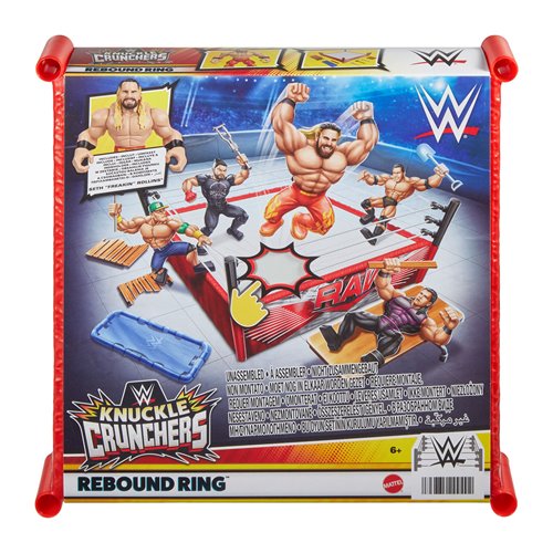 WWE Knuckle Crunchers Rebound Ring Playset